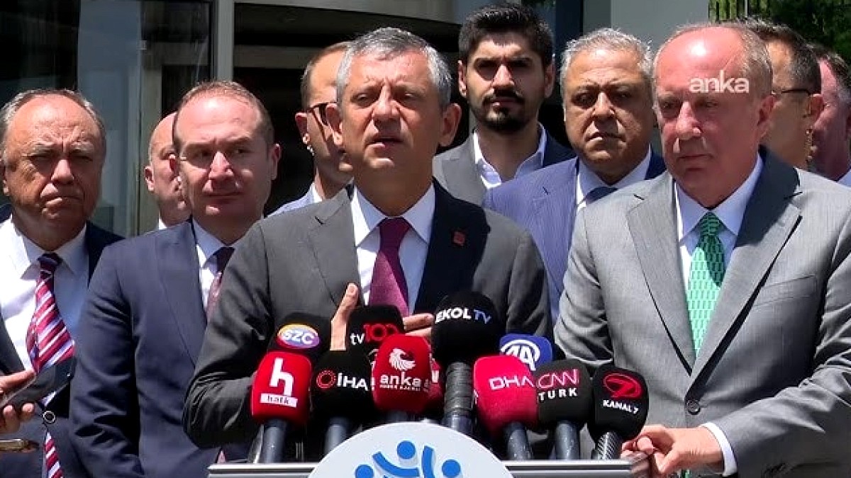 Özgür Özel'den İnce'ye Yanıt: 'Mesajlaştık, Bana Yönelik Değildi'