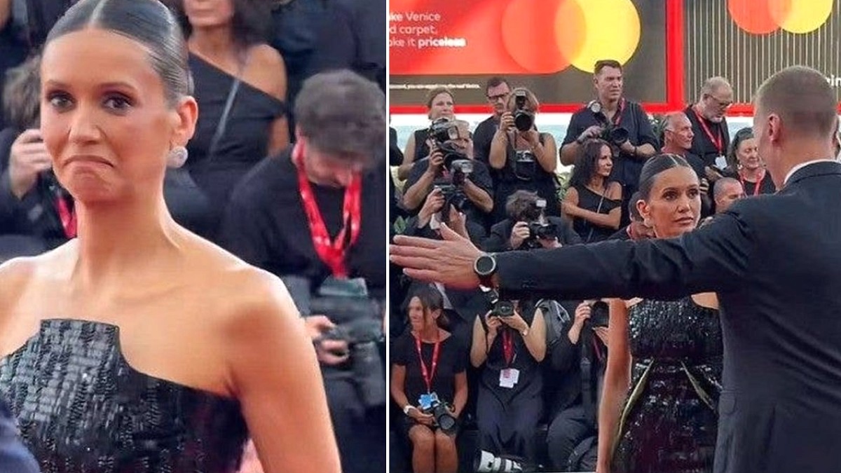 Nina Dobrev'in Venedik'teki Kırmızı Halı Şoku: Güvenlik Müdahalesi Tartışma Yarattı