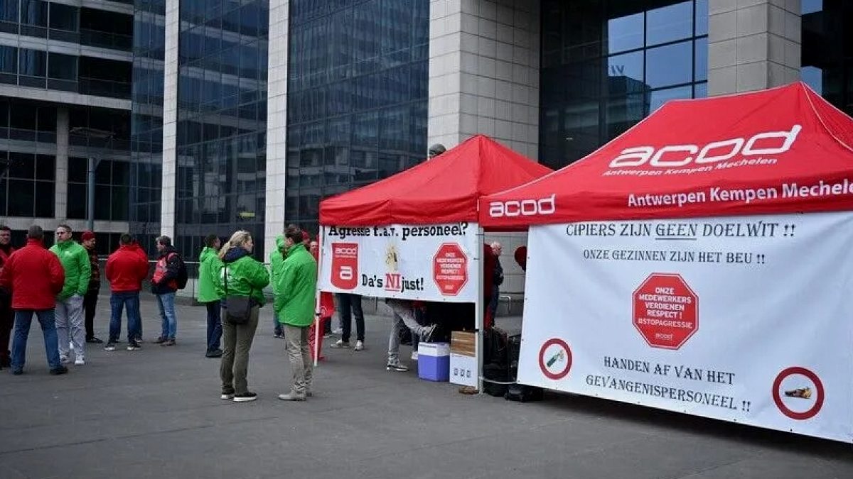 Belçika'da Cezaevleri 5 Günlük Grevde: Yetersizlikler Protesto Ediliyor