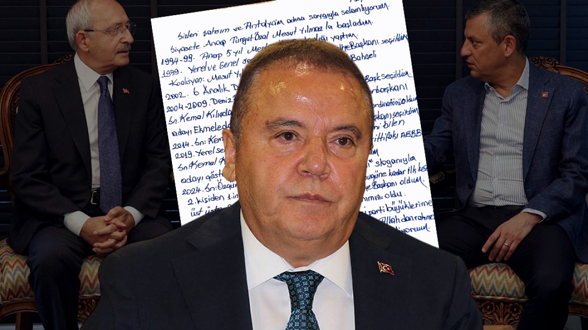 Tutuklu Başkan Böcek'ten Siyasi Vasiyetname: Özel mi, Kılıçdaroğlu mu?