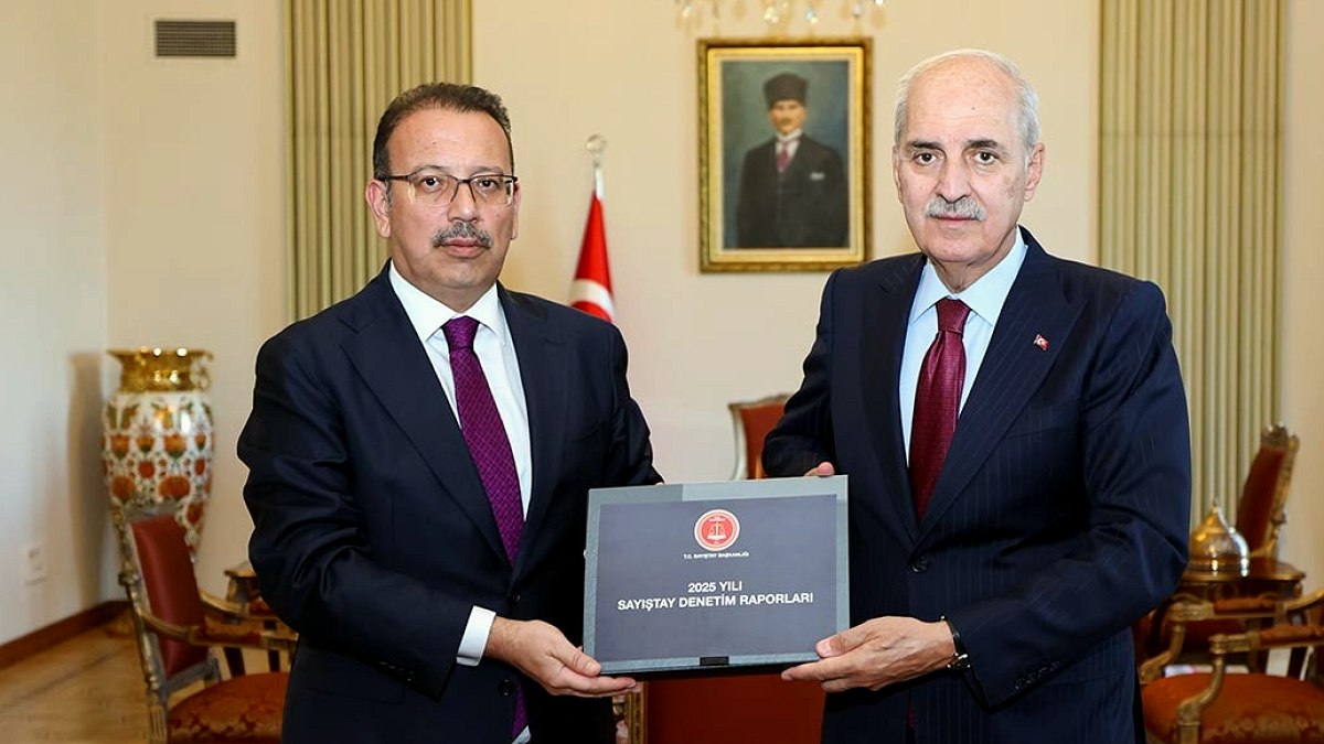 TBMM Başkanı Kurtulmuş'tan Sayıştay Başkanı Yener'e Ziyaret