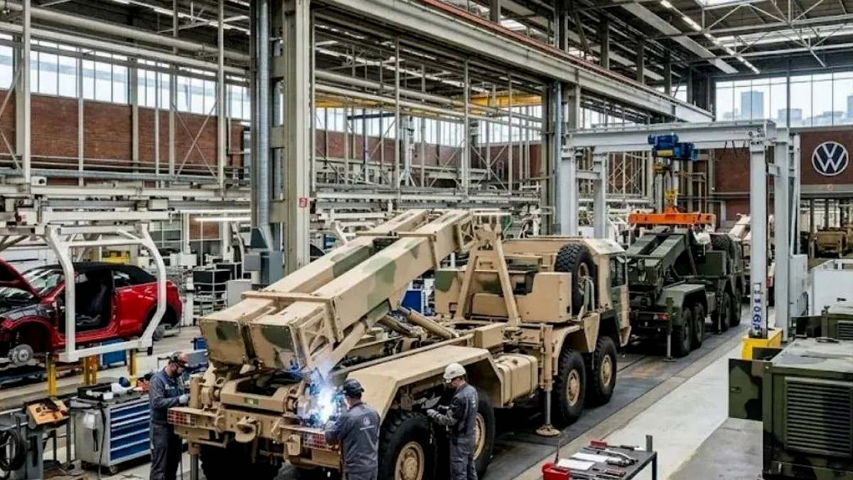 Volkswagen'den Tarihi Dönüşüm: 125 Yıllık Otomotiv Fabrikası Savunmaya Odaklanıyor