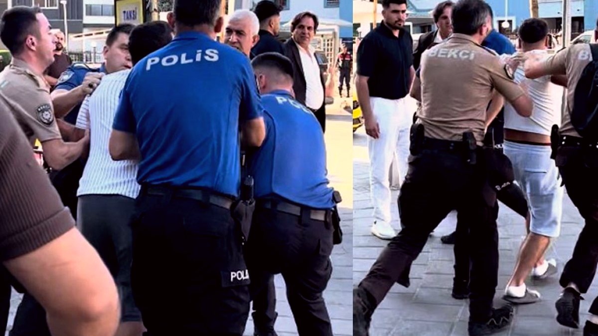 Bolu'da İnşaat Sahasında Başlayan Kavga Karakol Önünde Yeniden Alevlendi