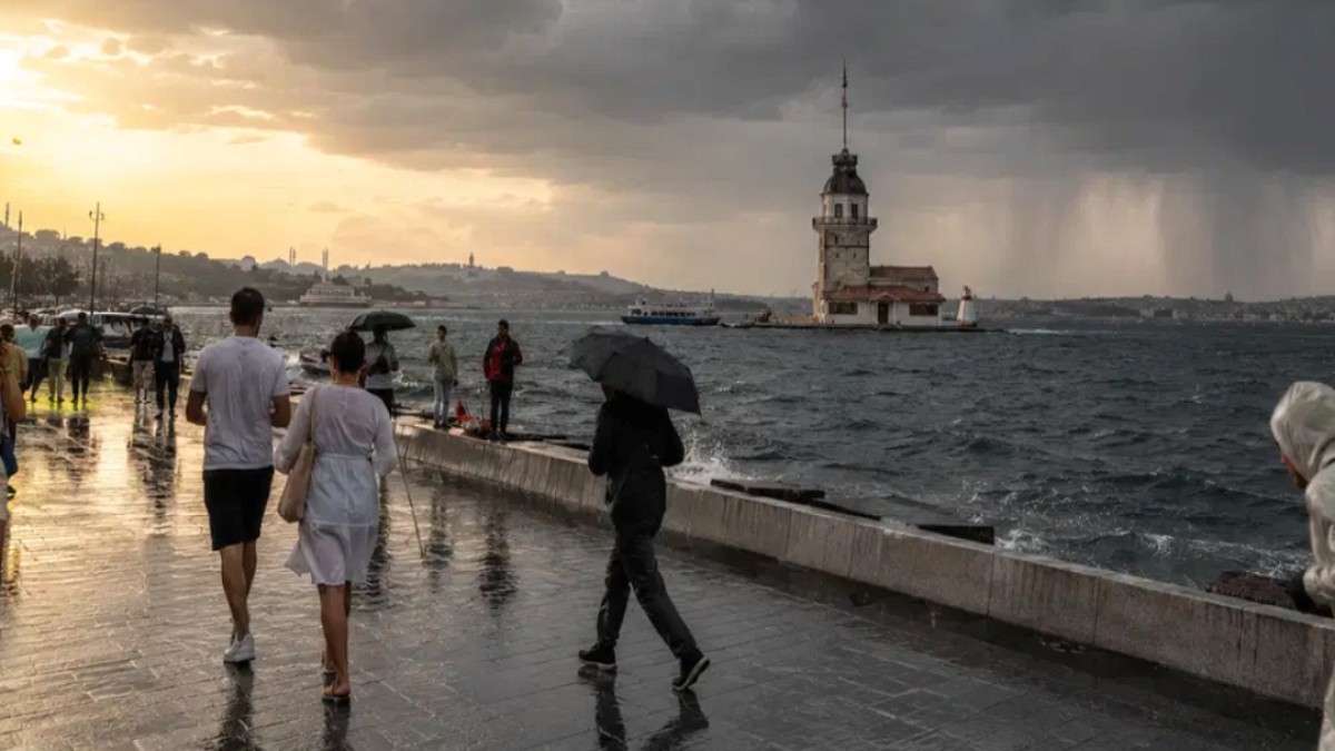 İstanbul'da Beklenen Yağışlı Hava ve Sıcaklık Düşüşü