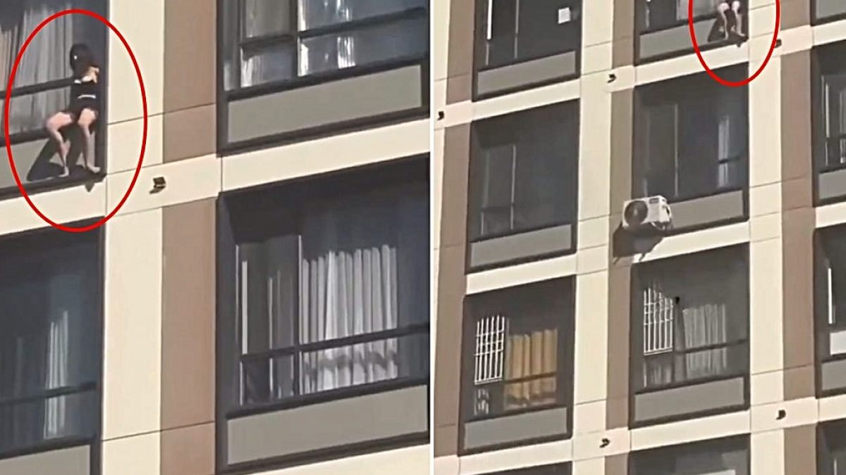 Astana'da Trajik Olay: 15. Kattan Atlayan Anne Bebeğinin Üzerine Düştü