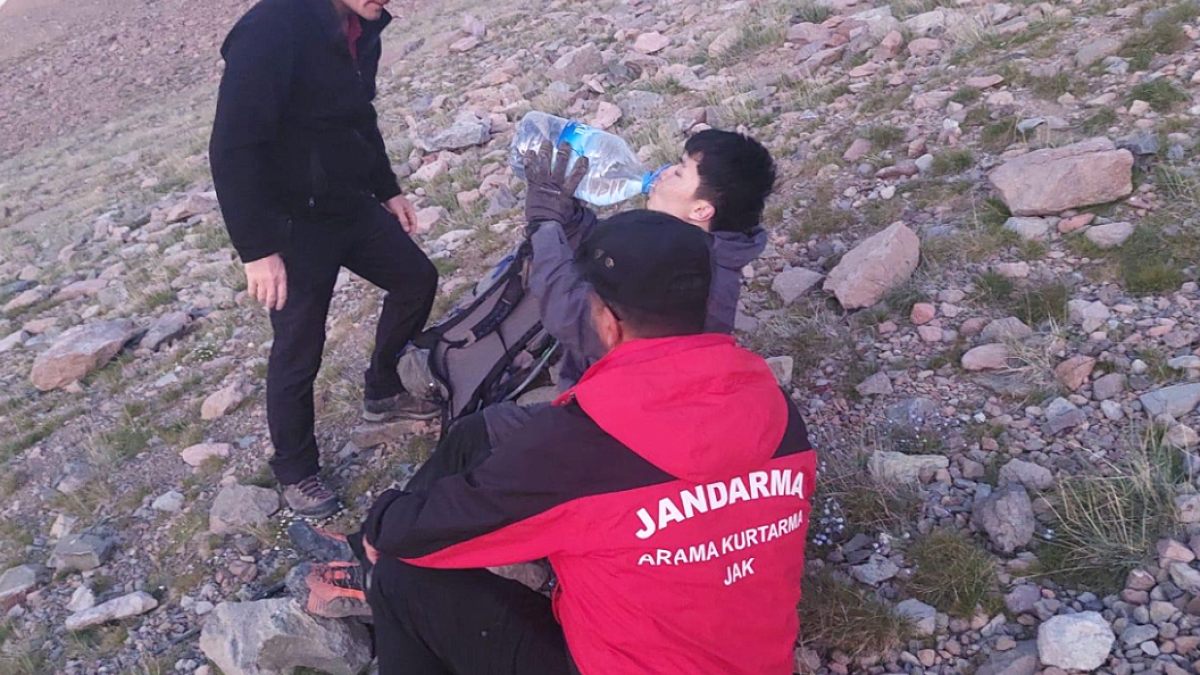 Erciyes'te Zor Anlar: Mahsur Kalan Turist Başarıyla Kurtarıldı
