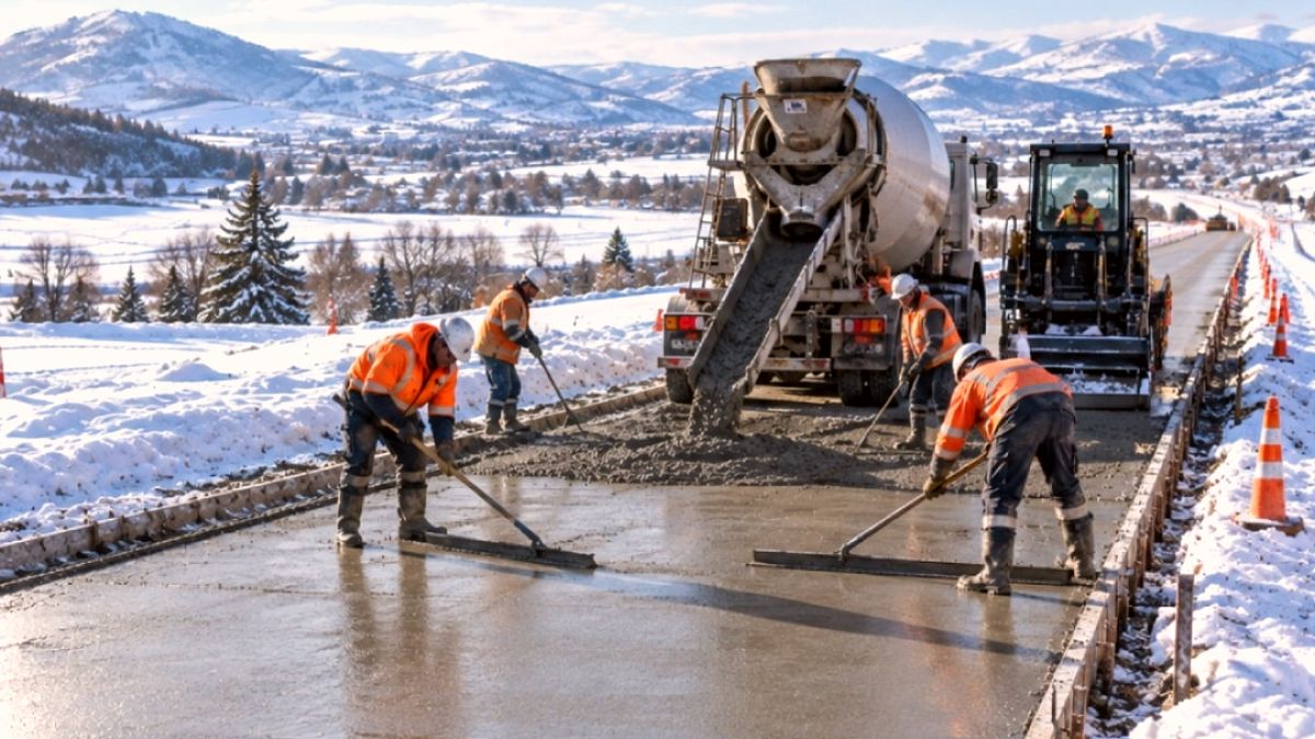 Michigan'da Kışın Zorluklarına Karşı Kendi Kendini Isıtan Beton Teknolojisi