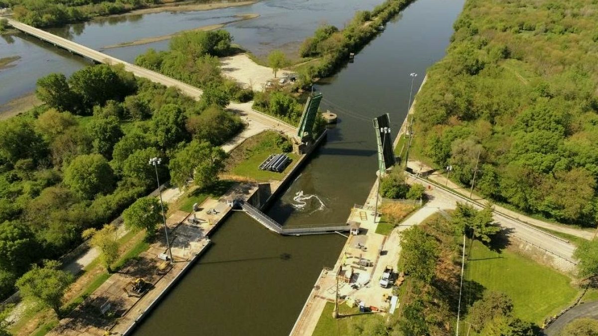ABD'nin Yapay Nehri 93 Yılda İstilacı Sazanlar İçin Yol Açtı