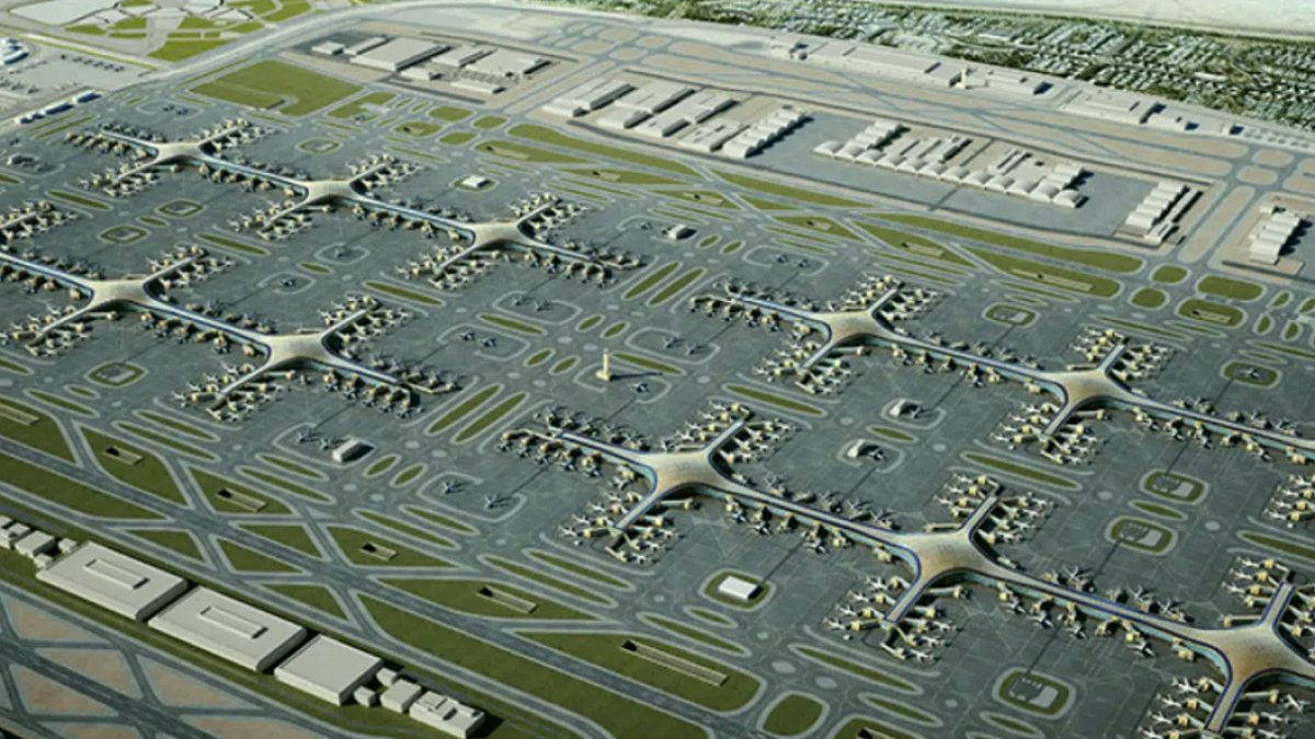 Dünyanın En Büyük Havalimanı İnşa Ediliyor: 35 Milyar Dolarlık Mega Proje