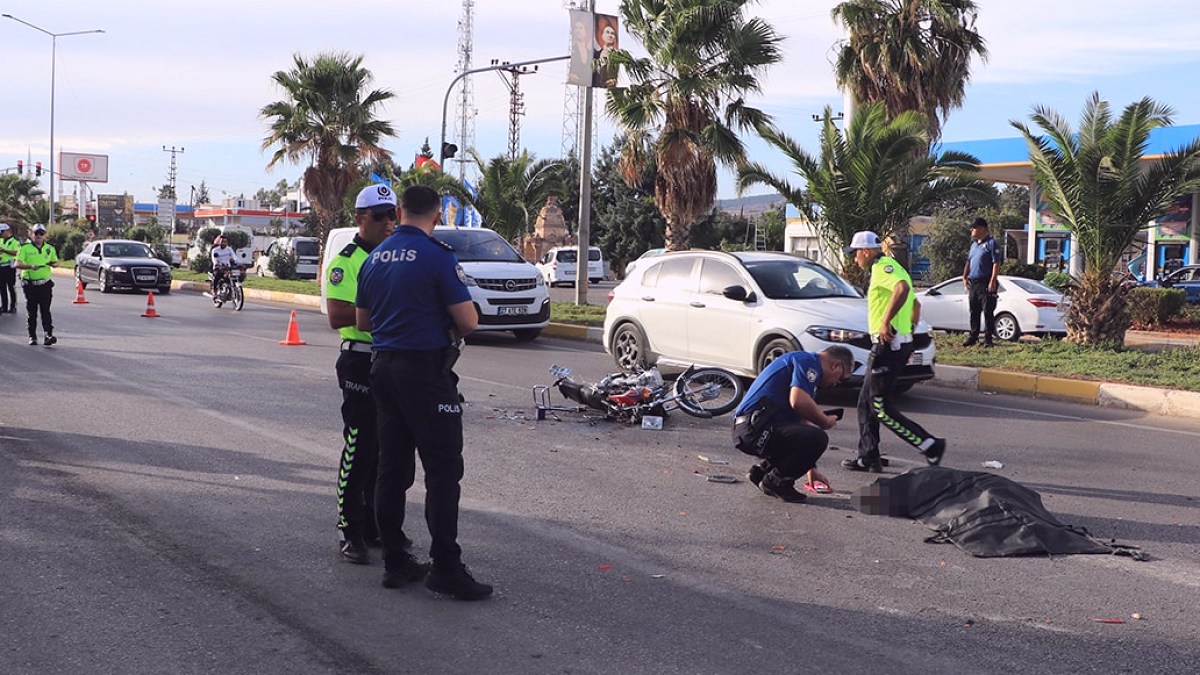 Kilis'te Beton Mikseri ile Motosiklet Çarpıştı: 1 Ölü, 1 Ağır Yaralı