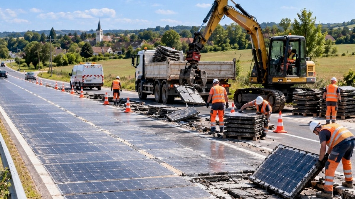 Güneş Enerjili Yol Projesi Beklenen Verimi Vermedi: 5 Milyon Euro Boşa Gitti