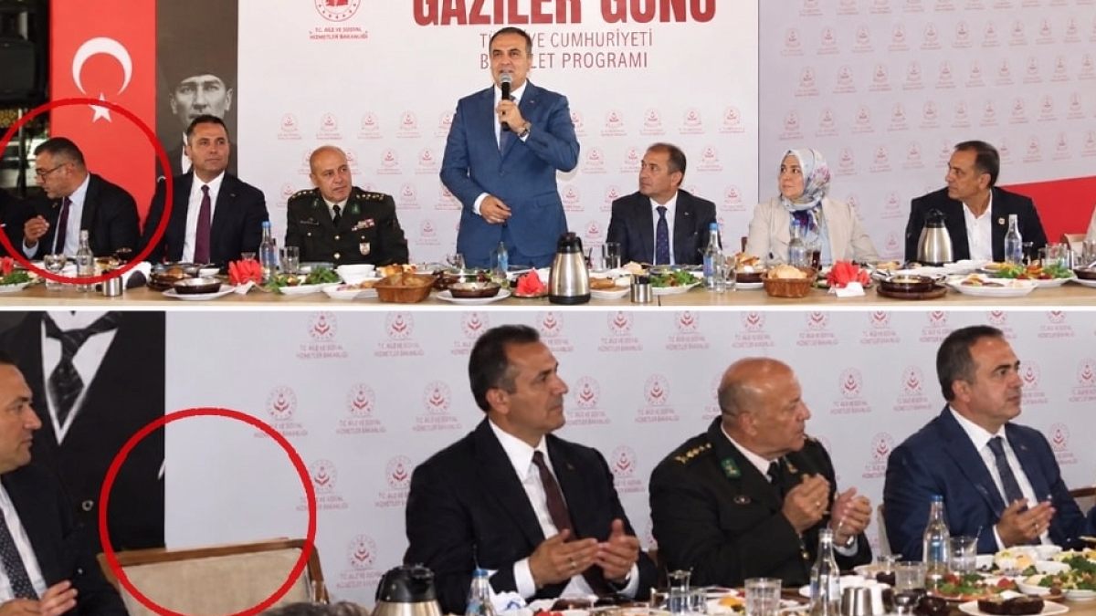 Gaziler Günü Yemeğinde Gaziye Saygısızlık İddiası: Masadan Kaldırıldı mı?