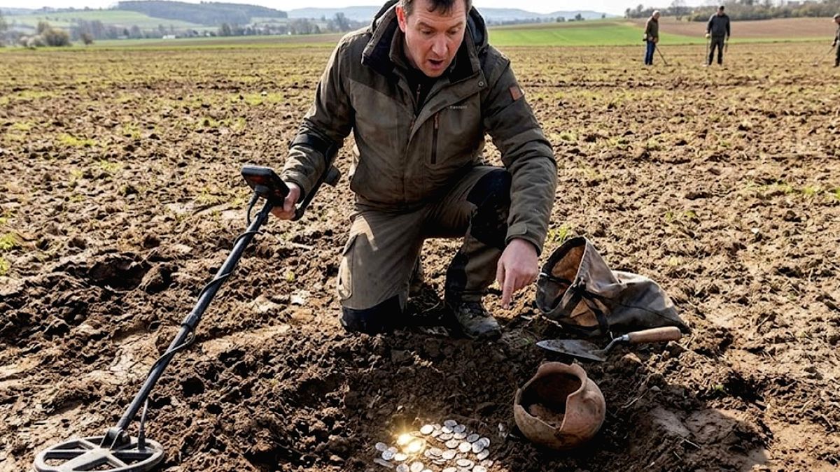 Almanya'da Roma Dönemi Hazine Bulundu: 934 Gümüş Sikke Topraktan Çıktı