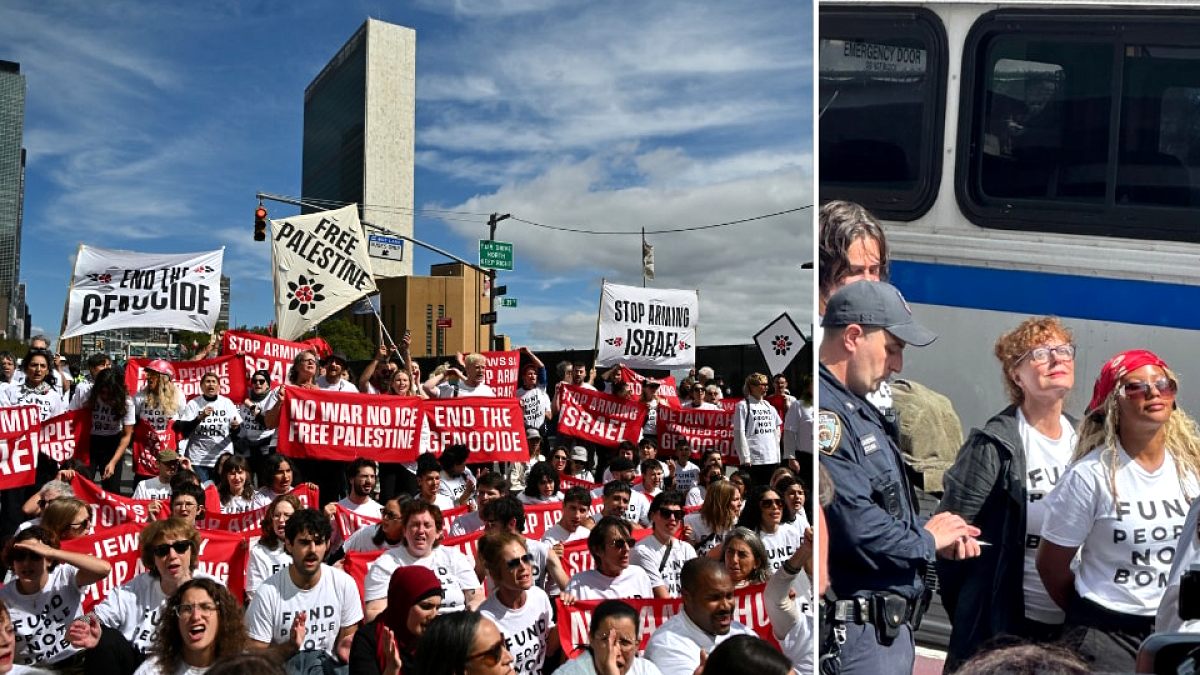 New York'ta Netanyahu Protestosu: Oscar Ödüllü Sarandon Gözaltına Alındı