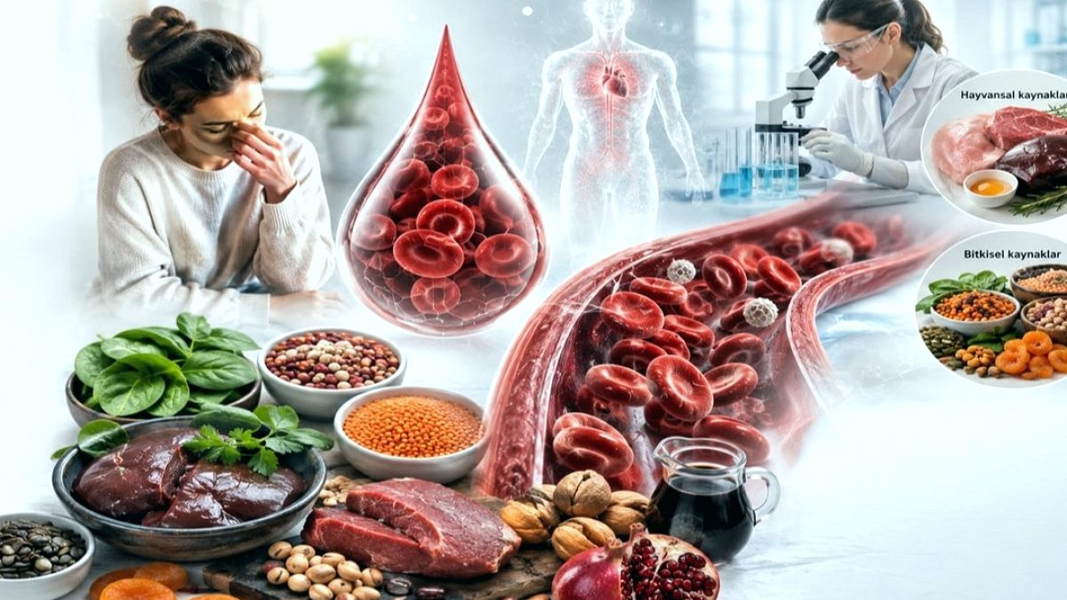 Vücuttaki Demir Eksikliğini Doğal Yollarla Giderme Yöntemleri