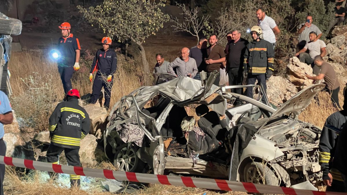 Gaziantep'te Feci Kazada Hayatını Kaybedenlerin Kimlikleri Açıklandı