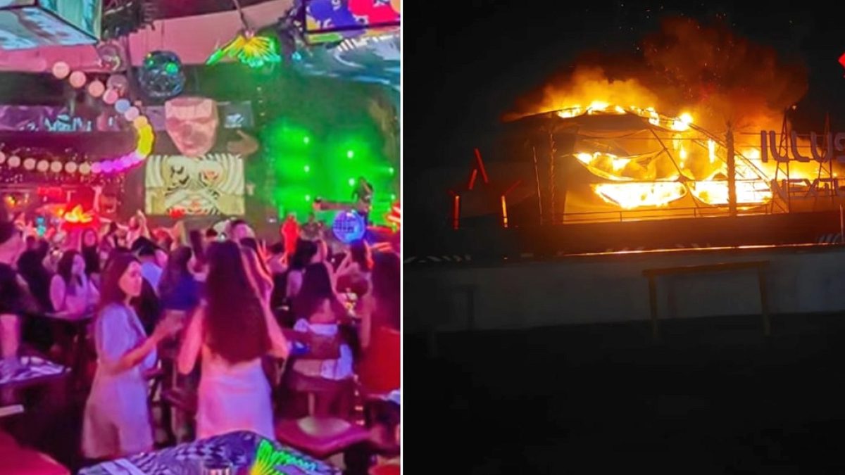 Alanya'da Lüks Gece Kulübü Küle Döndü: Yangın Şoku!