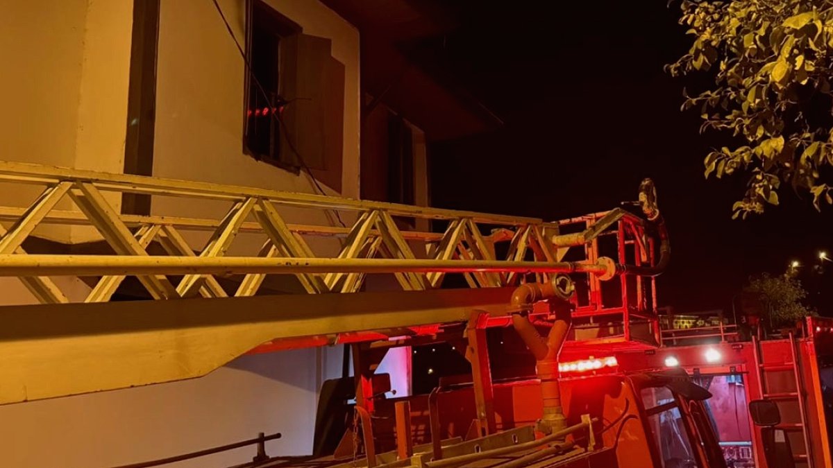 Safranbolu'da 200 Yıllık Tarihi Konak Alevlere Teslim Oldu