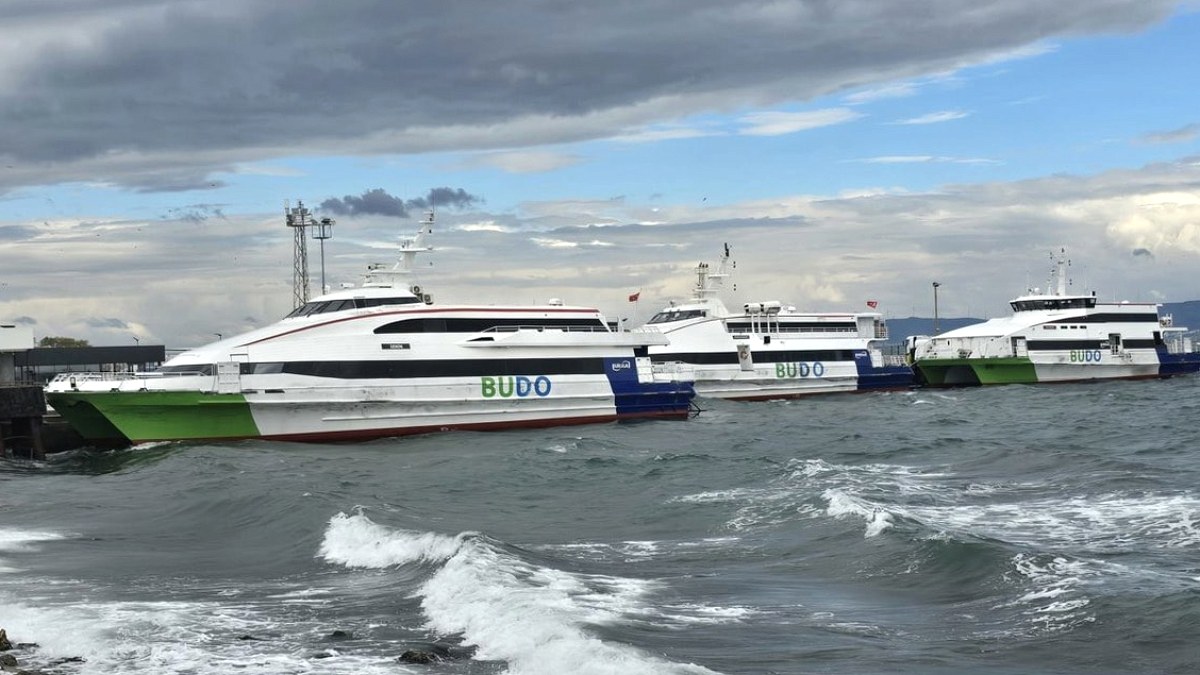 Bursa-İstanbul Deniz Otobüsü Seferleri Olumsuz Hava Nedeniyle İptal Edildi