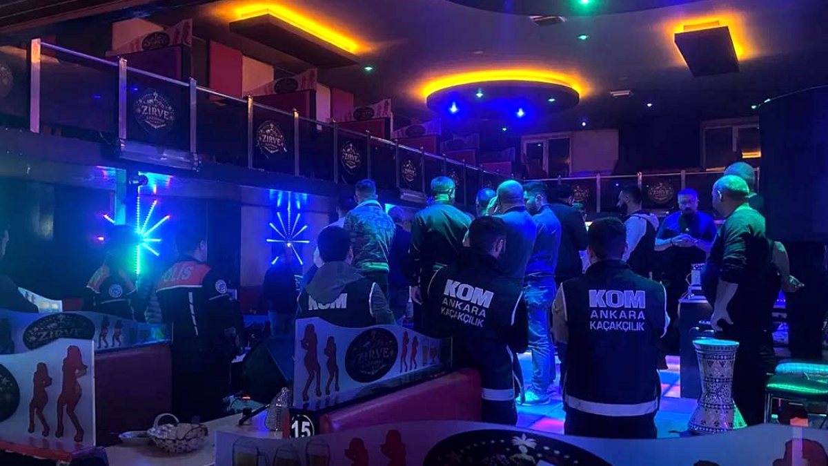 Ankara'da Eğlence Mekanlarına Operasyon: Fahiş Fiyat ve Suçlamalarla 68 Gözaltı