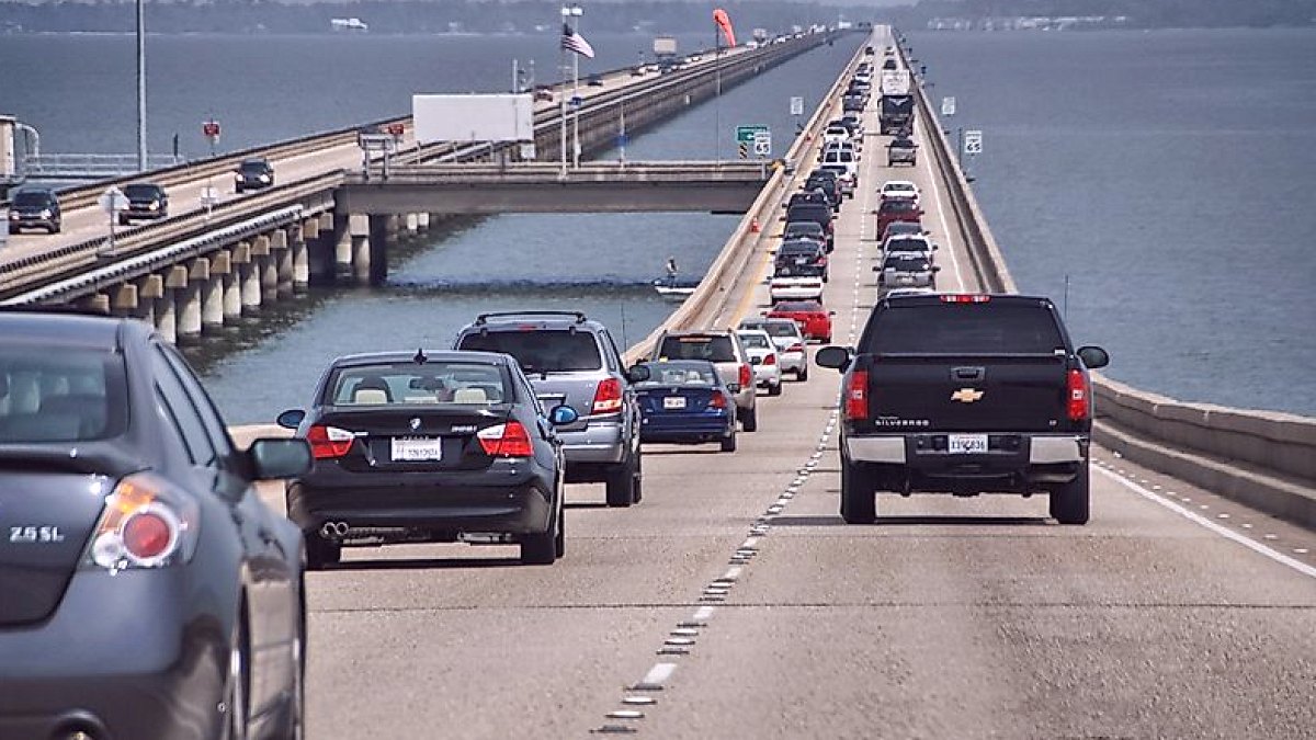 Lake Pontchartrain Causeway: Suyun Ortasında Kaybolan Kara ve Sürücü Panikleri