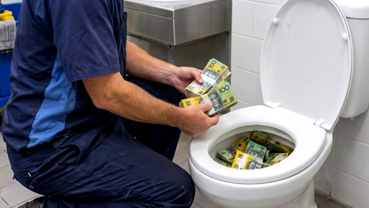 Avustralyalı Temizlik Görevlisi, Tuvalette Bulduğu Milyonları Miras Bırakan Buldu