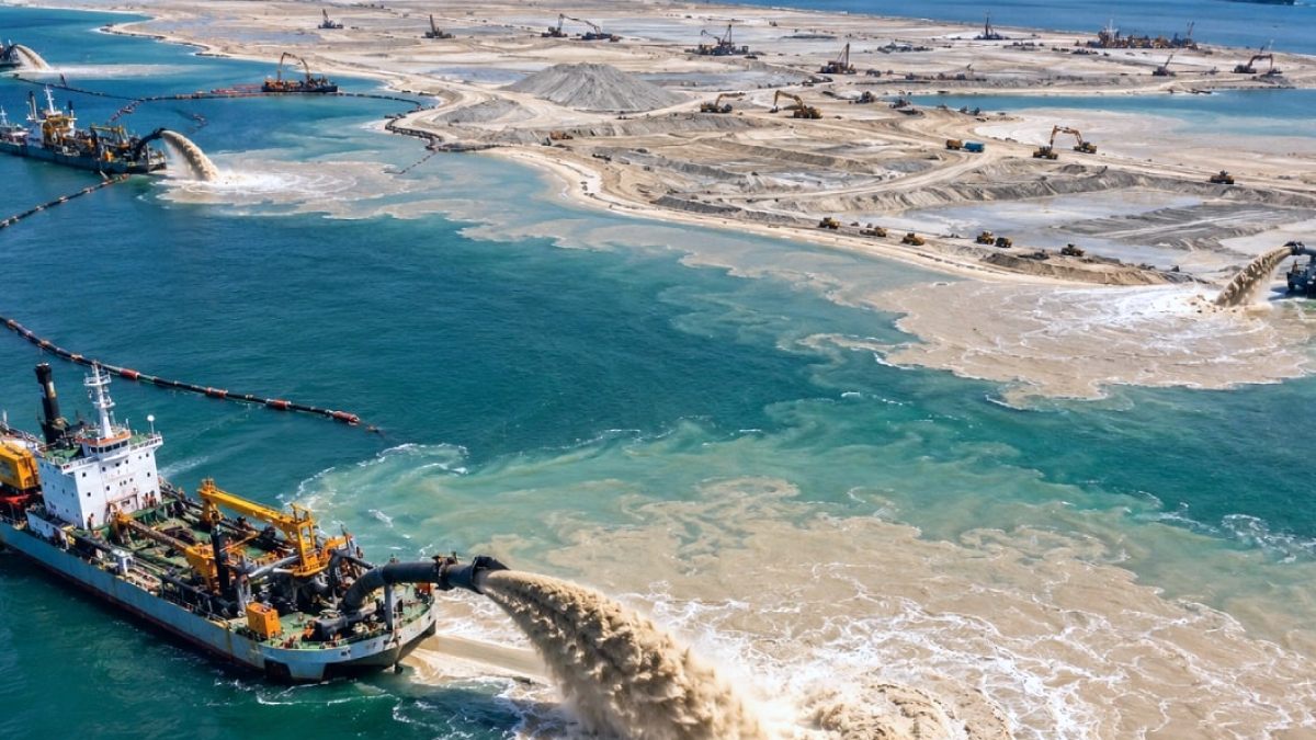 Malezya'da Deniz Üzerine 9 Milyon Metrekarelik Yapay Ada İnşa Ediliyor