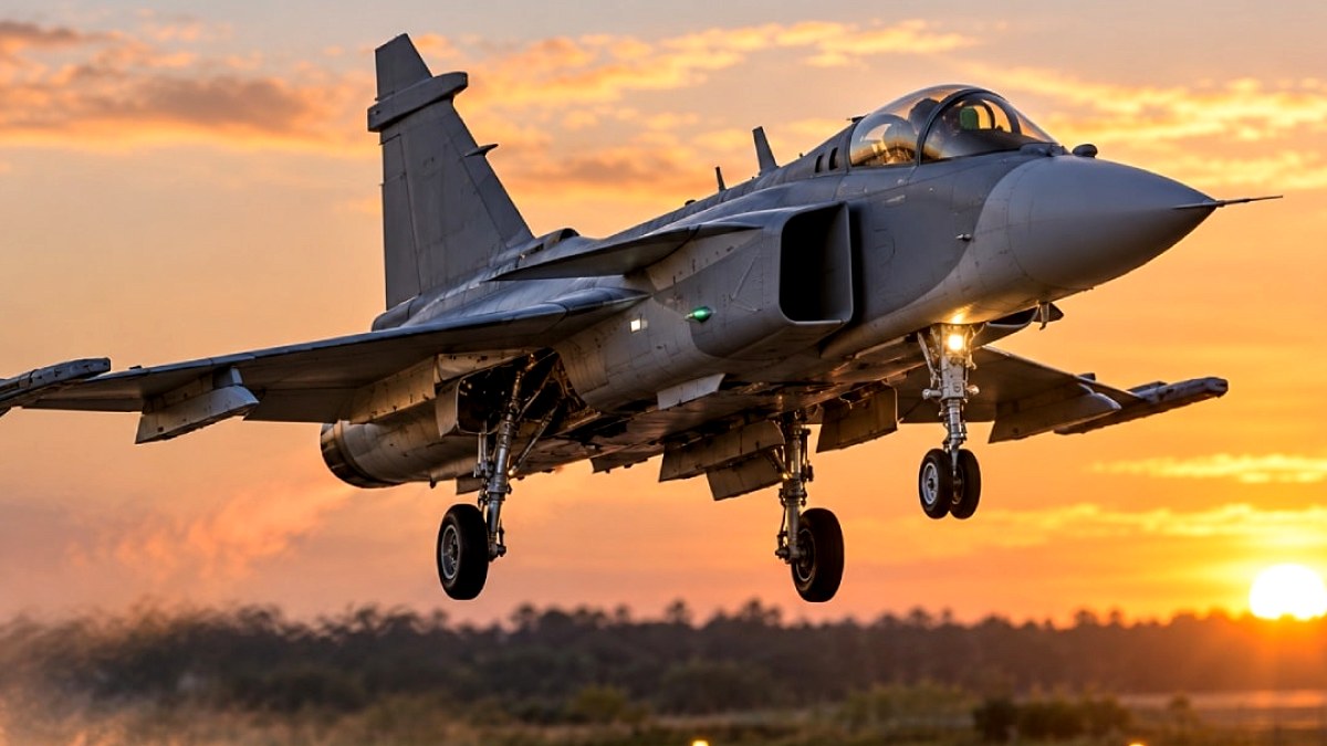Brezilya'nın Kendi Ürettiği Gripen E Savaş Uçağı İlk Uçuşunu Tamamladı