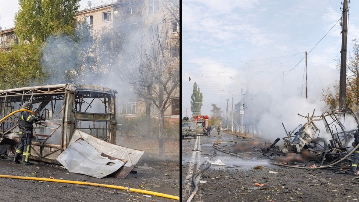 Rus Saldırısı Yolcu Otobüsünü Vurdu: 30 Can Kaybı, 18 Yaralı