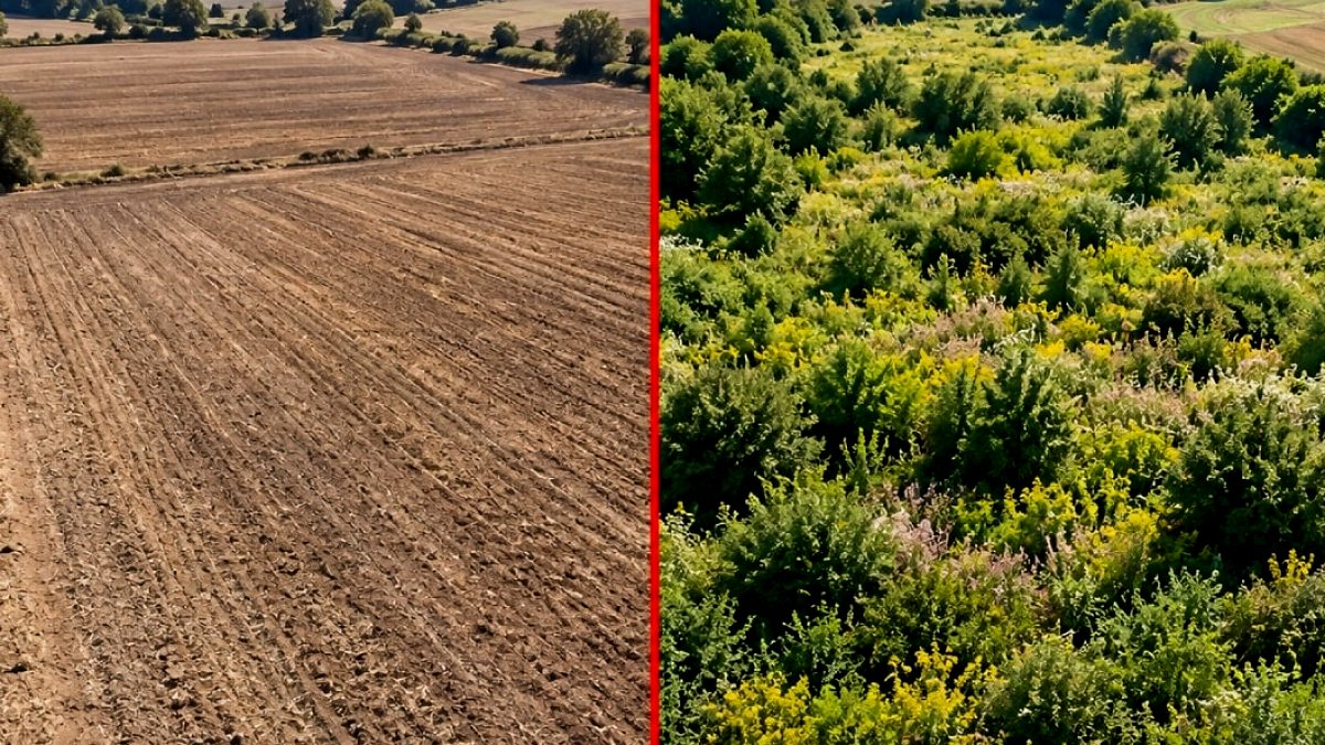 11 Yıl Terk Edilen Tarla Kendiliğinden 86 Farklı Bitki Türüne Ev Sahipliği Yaptı
