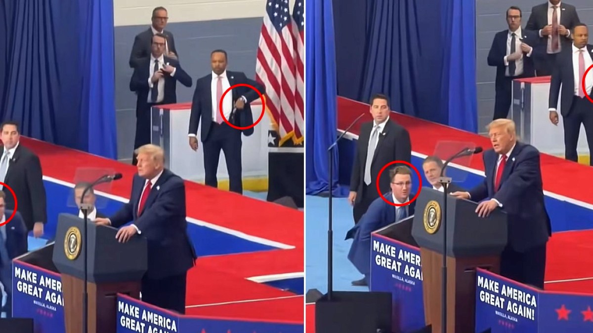 Trump Mitinginde Sahne Arkasında Gergin Anlar: Güvenlik Önlemleri Mercek Altında