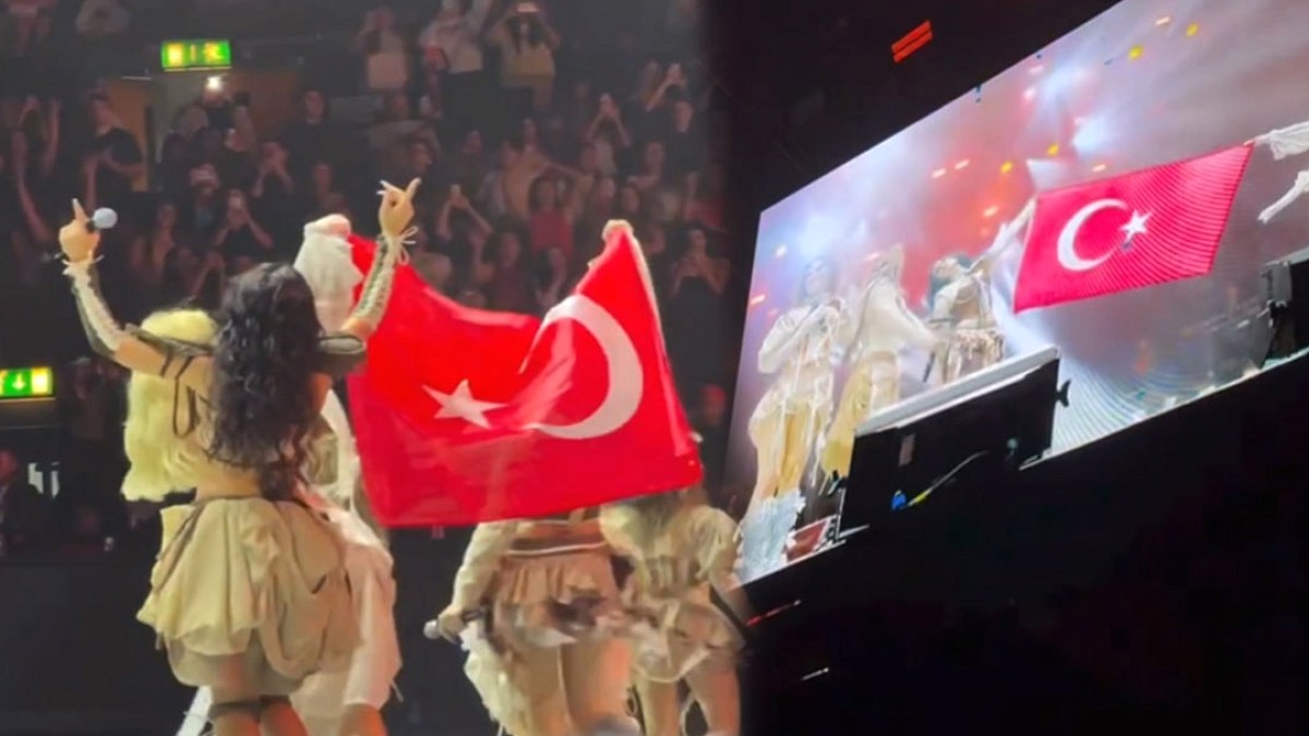 Manifest Grubundan İngiltere Sahnesinde Unutulmaz Anlar: Türk Bayrağı Coşkusu