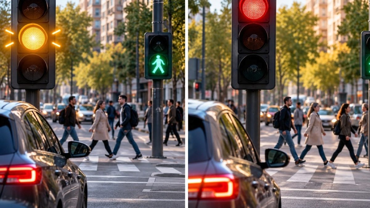 İspanya'da Trafik Işıklarında Yeni Dönem: Sarı Işık Kuralları Güncellendi
