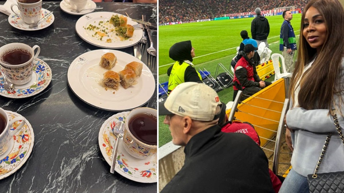 Dünyaca Ünlü Yıldızın Annesi İstanbul'a Hayran Kaldı: Baklava ve Çay Keyfi