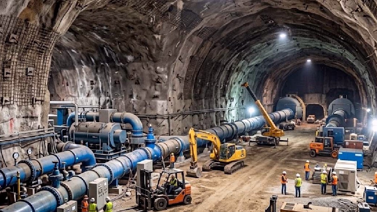 Doğal Mağaralar Dev Enerji Bataryalarına Dönüştürüldü