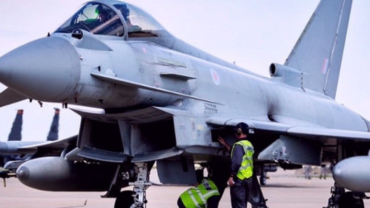 İngiltere'den Suudi Arabistan'a Husilere Karşı Destek: Eurofighter'lar Görevde