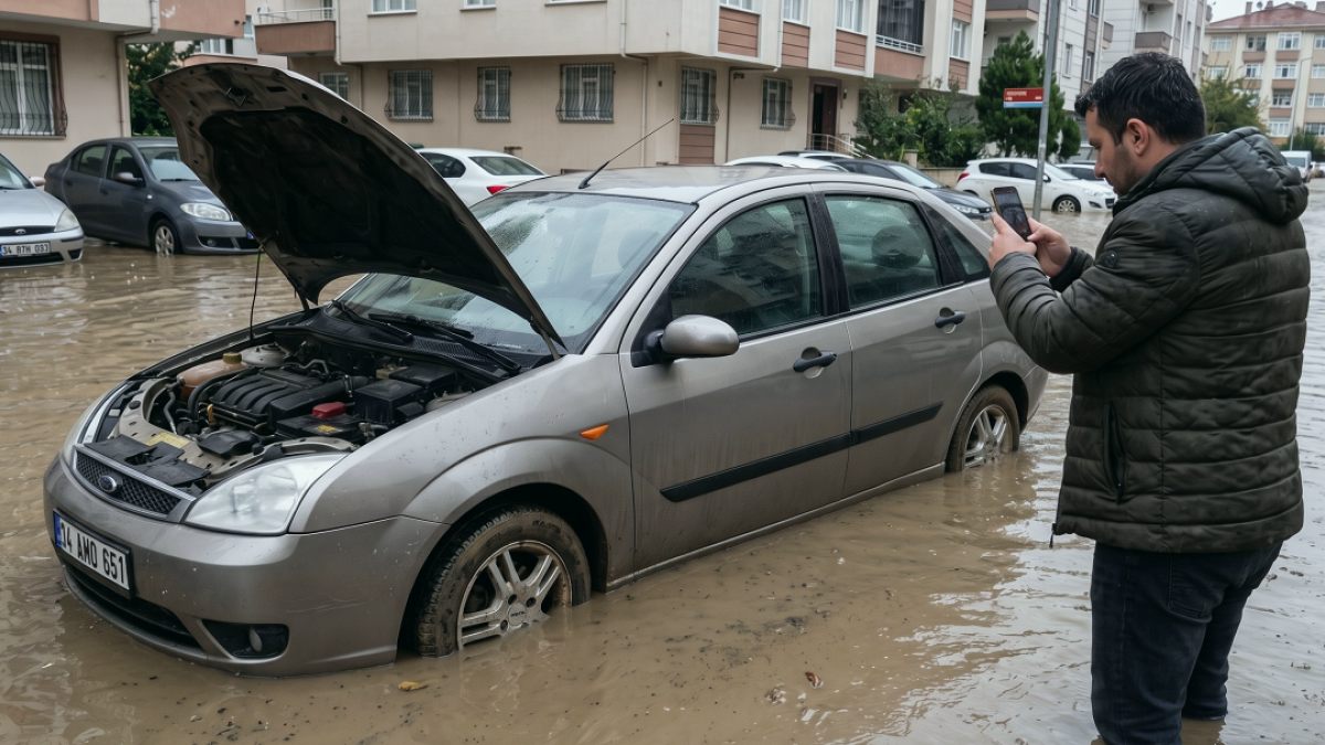 Sel Felaketinde Araç Sahibi Panikle Marşa Basarsa Motor Hurdaya Dönüyor