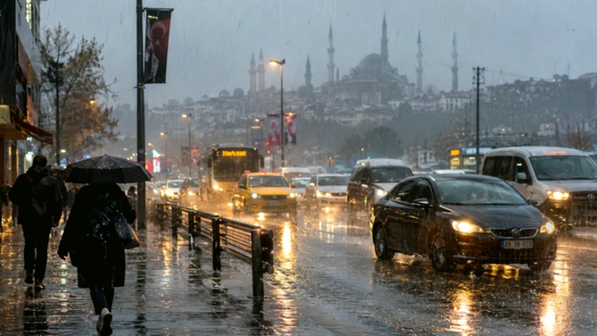 İstanbul'da Hava Durumu Değişiyor: Yağışlı Günler ve Sıcaklık Düşüşü Bekleniyor