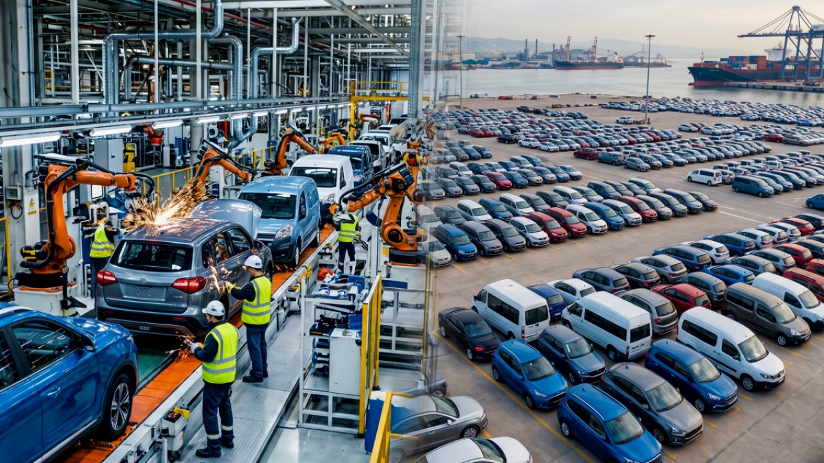 Türkiye'nin Otomotiv Üssü Kocaeli: Üretim ve İhracatta Zirvede