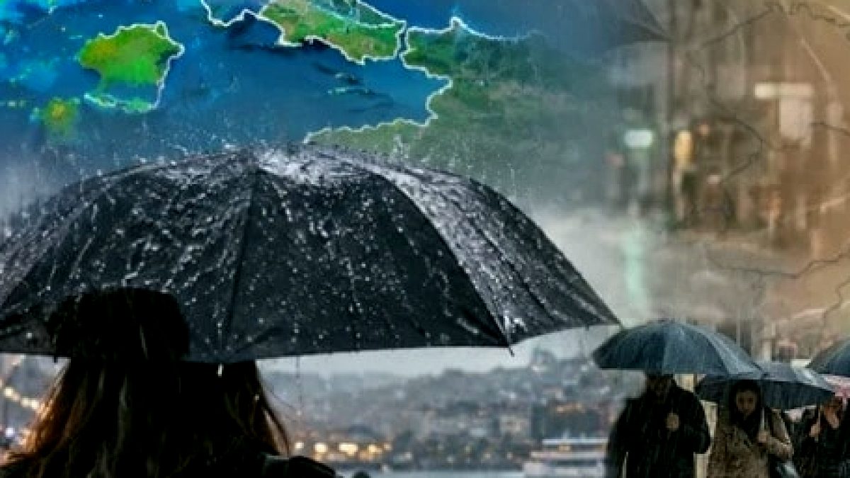 İstanbul'da Ani Hava Değişikliği: Sıcaklıklar Düşüyor, Kuvvetli Yağış Geliyor