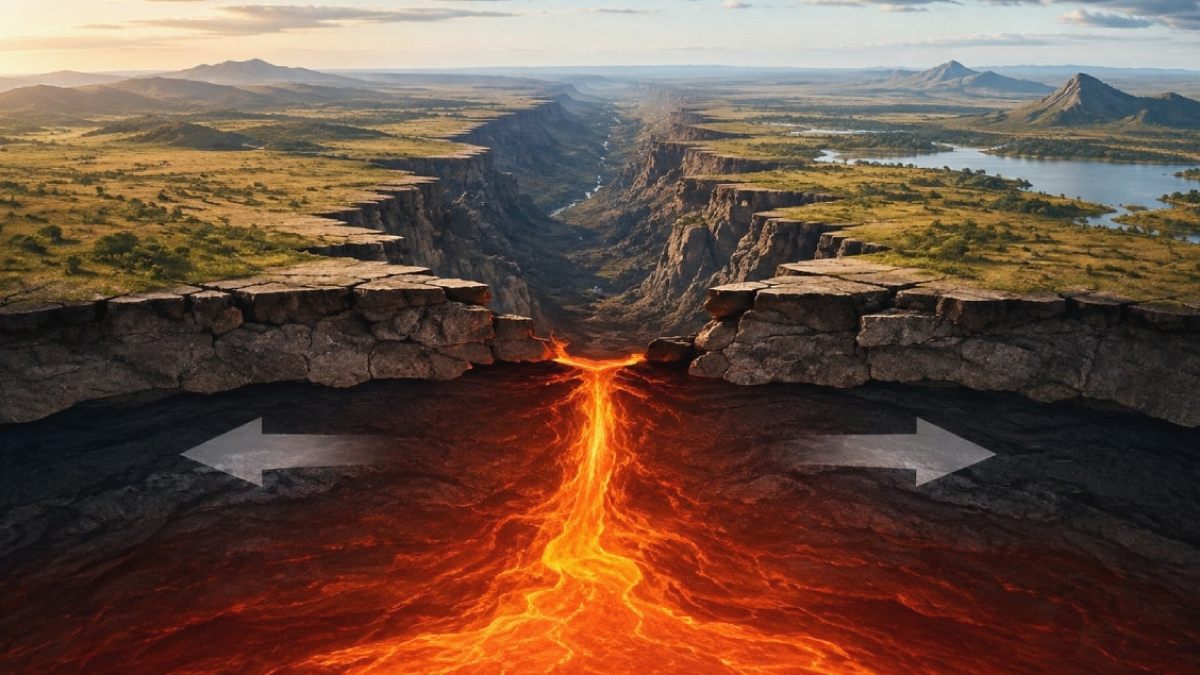 Afrika Kıtası Yerin Altında Bölünüyor: Dev Yapı Ayrılığa Neden Oluyor