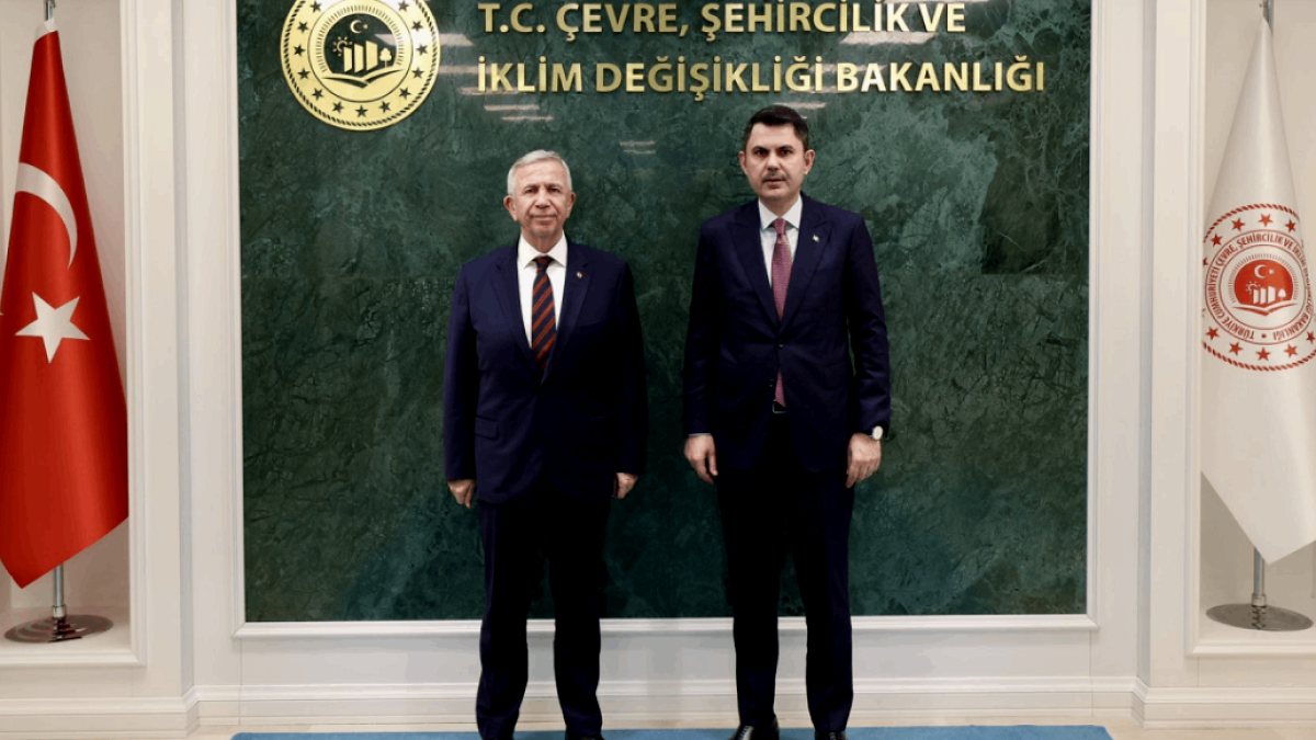 Mansur Yavaş ve Murat Kurum Ankara'nın Geleceğini Görüştü