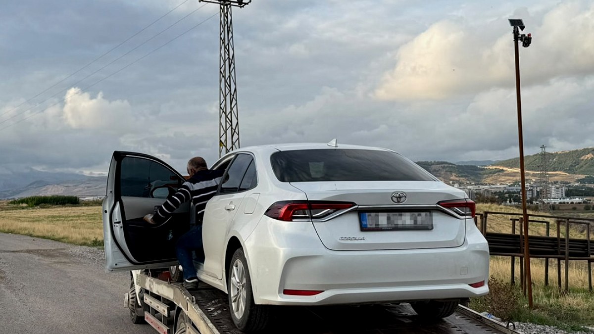 Dur İhtarına Uymayan Sürücüye Adıyaman'da Tarihi Cezai İşlem